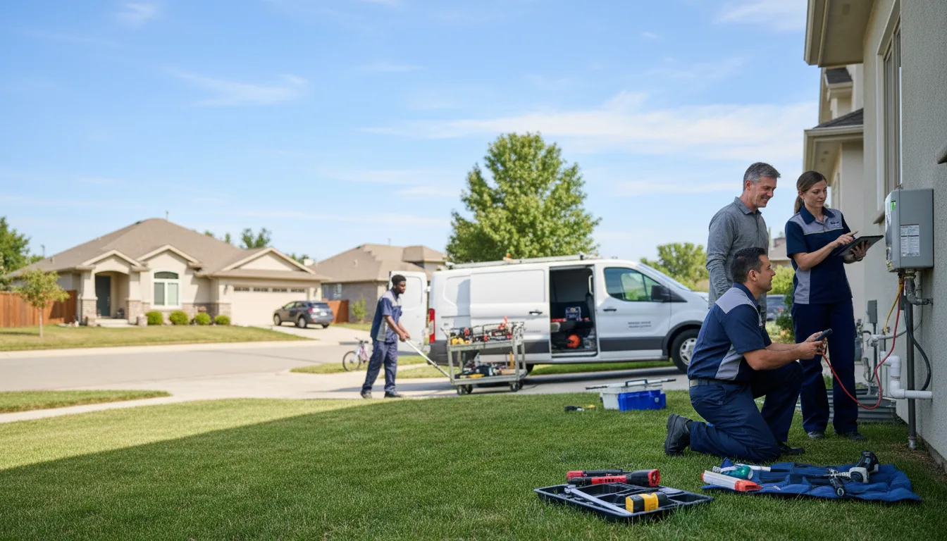Tankless water heater service in West Charleston, VT